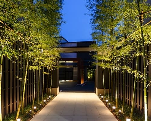 Gartenbeleuchtung mit LED-Leuchten