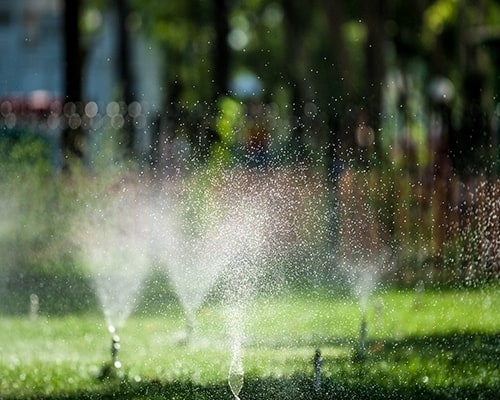 Bewässerungstechnik im Garten